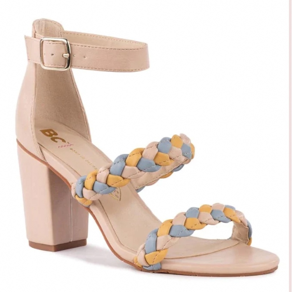 BC Wanna Be Heels in Pastel Multi (Light Pink)